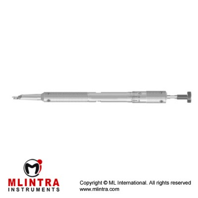 LRI Diamond Micrometer Knife Stainless Steel, 12 cm - 4 3/4"